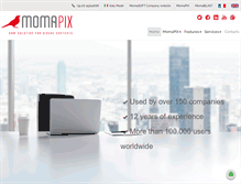 Tablet Screenshot of momapix.com
